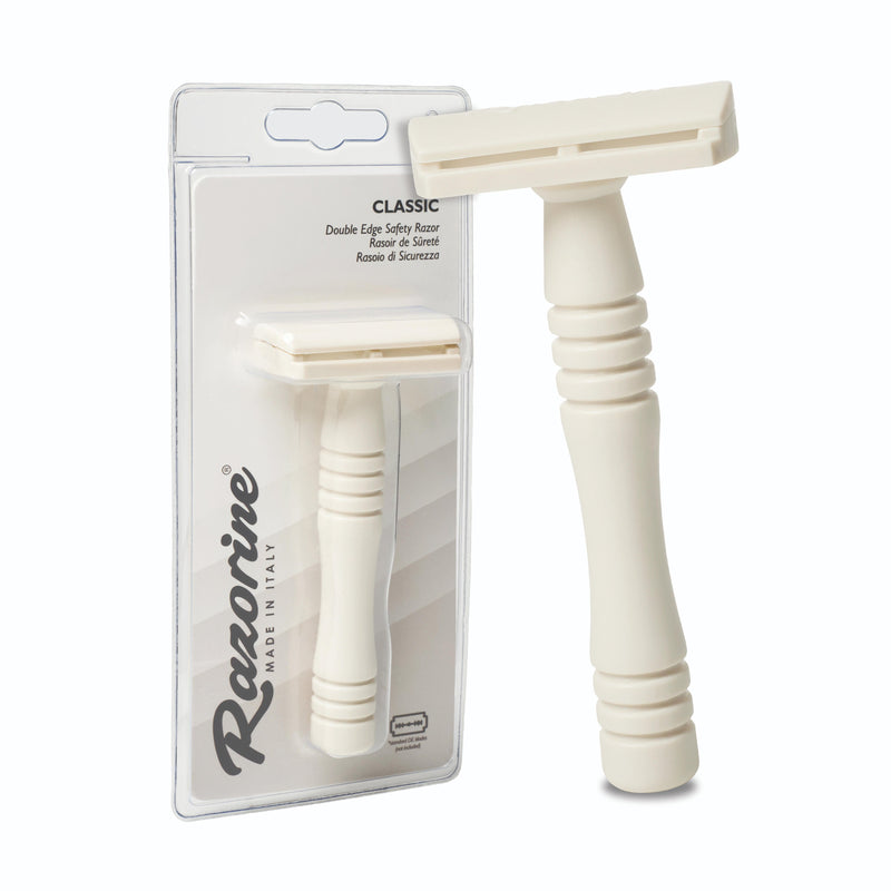 Rasoio Double Edge Closed Comb Classic White Castle Razorine 21001