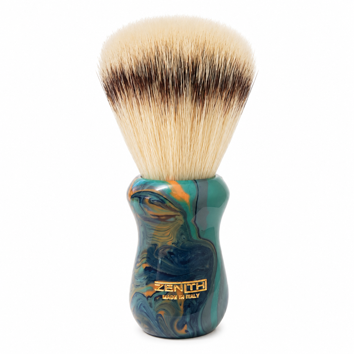 Pennello Barba Manico Onde Ciuffo Synthetic Zenith 502 TS