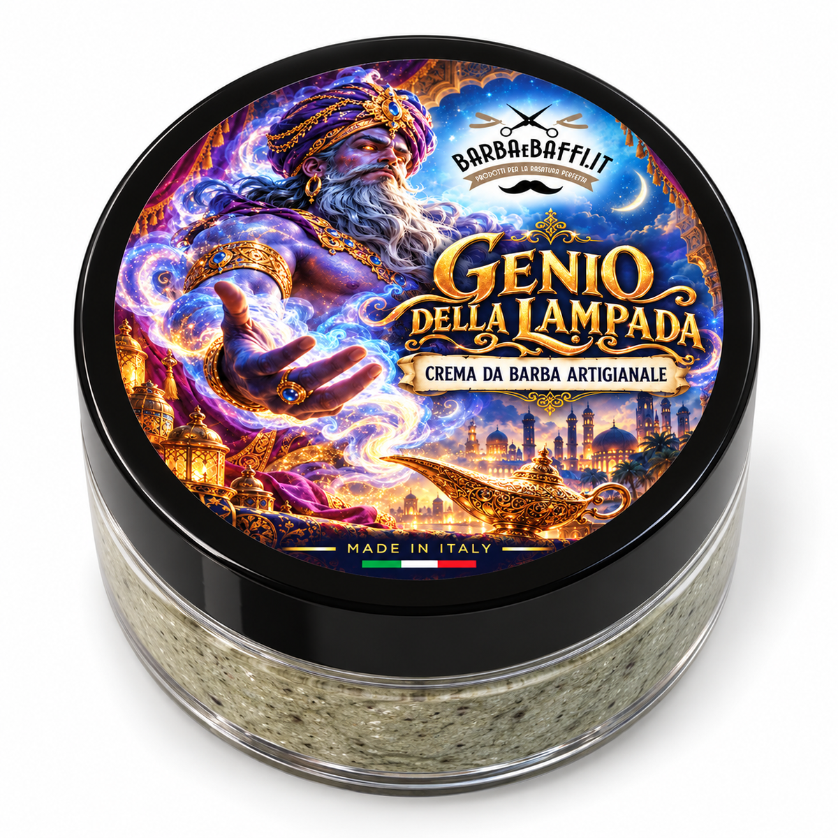 Crema da Barba Genio della Lampada Barbaebaffi 150 ml.