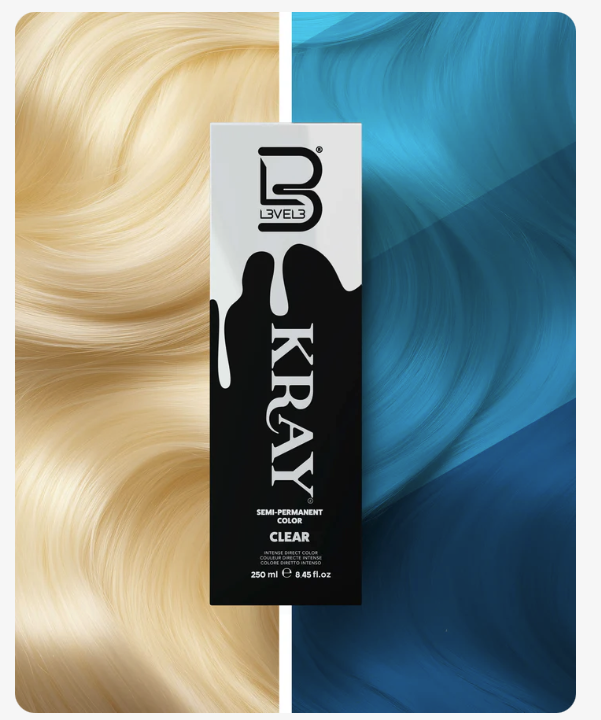 Kray Color Semi Permanente per Capelli Level 3 Clear 250 ml