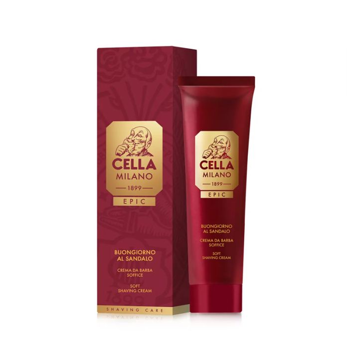 Crema da Barba Soffice Buongiorno al Sandalo Epic Cella 100 ml.
