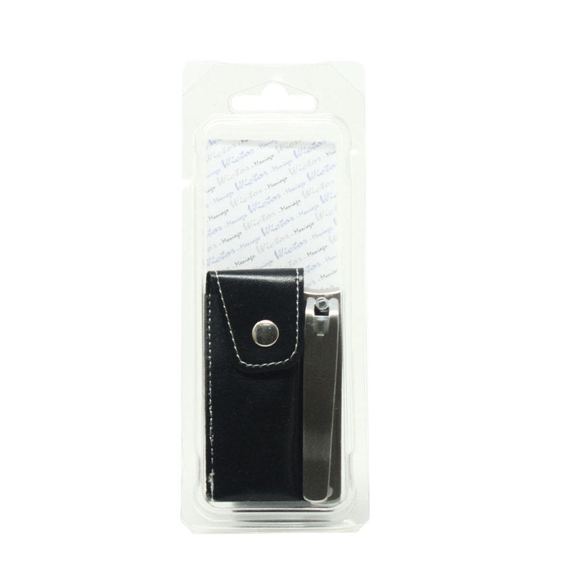 Taglia unghie grande 18111 Clipper Inox con custodia Wictor