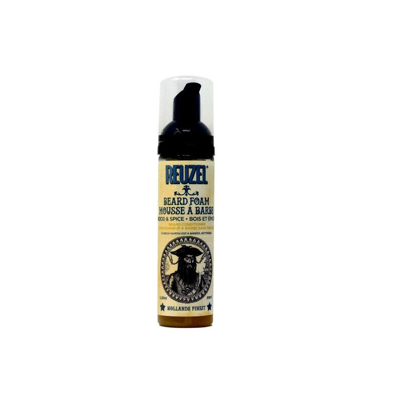 Beard Foam Mousse Condizionante per Barba Wood & spice Reuzel 70 ml