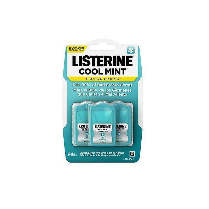 Strisce Rinfresca Alito Listerine Cool Mint 72 Strisce