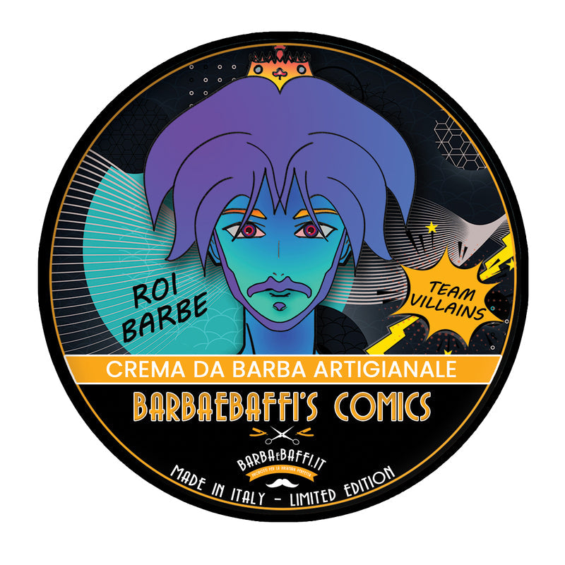 Crema da Barba Comics Villains Roi Barbe 150 ml