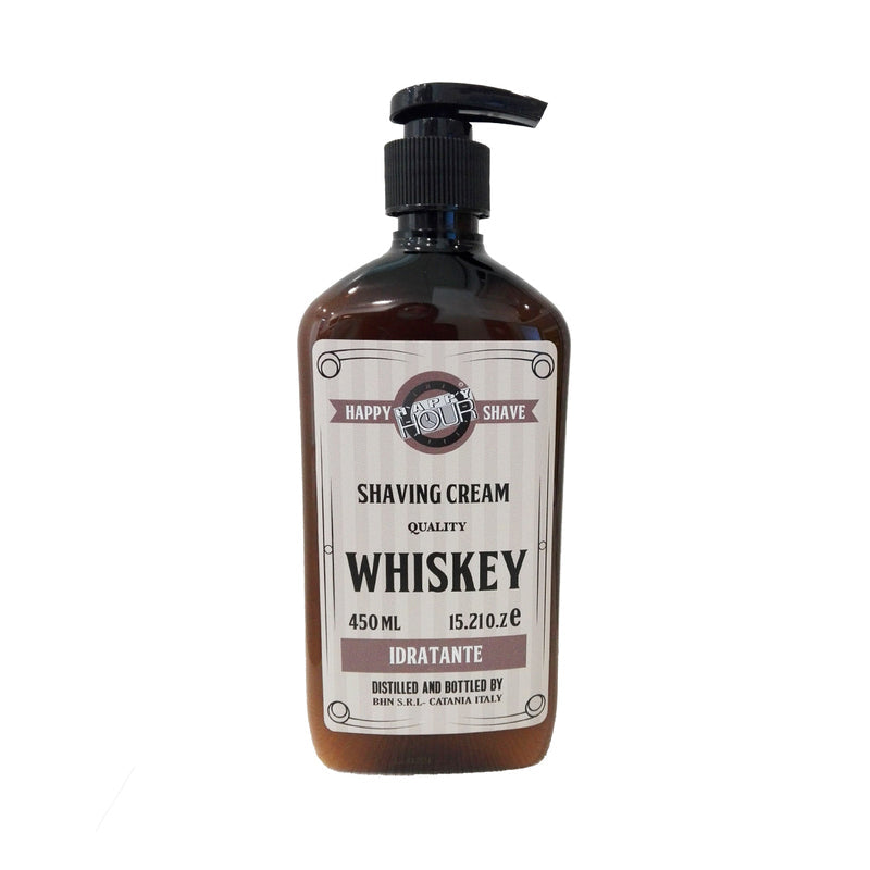 Crema da rasatura Shaving Cream Whiskey Idratante 500 ml