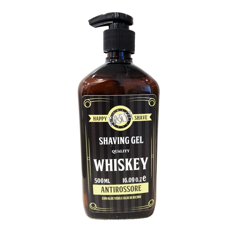 Gel da rasatura Shaving Gel Quality Whiskey Antirossore 200 ml