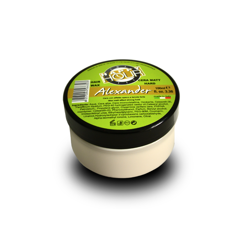 Cera per capelli forte opaca Hair Wax Happy Hour Alexander 100 ml