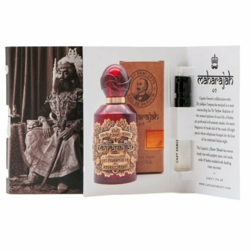 Eau de Parfum Maharajah Captain Fawcett Samples 2 ml