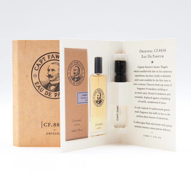 Eau de Parfum Original Captain Fawcett Samples 2 ml