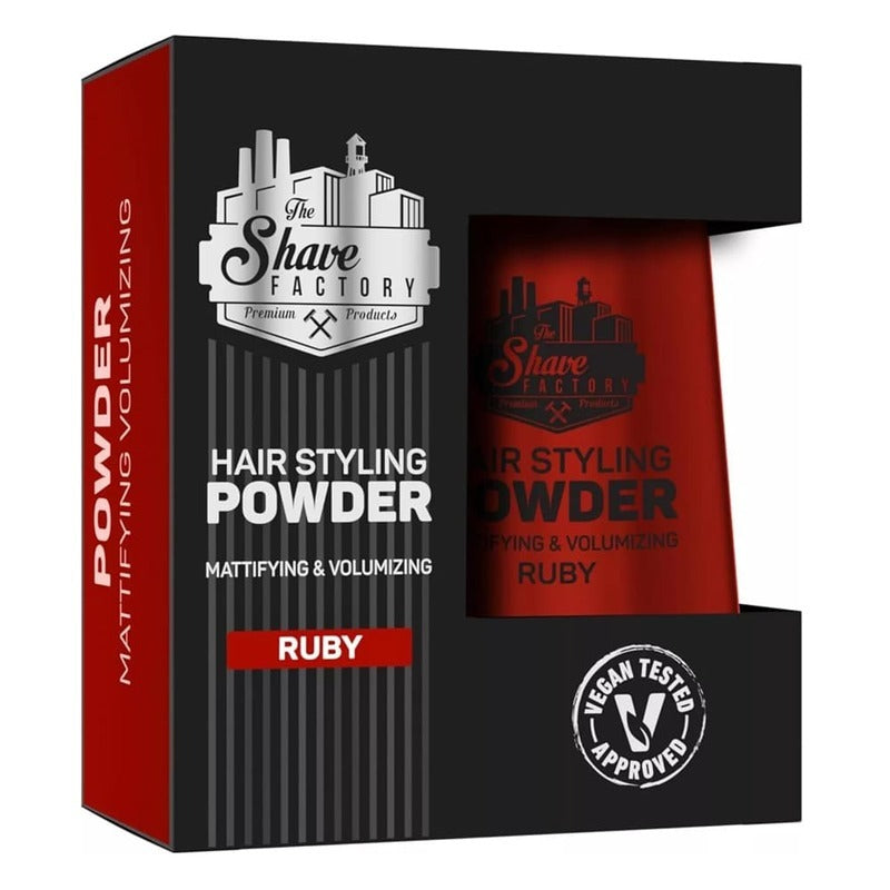 Hair Styling Powder "Ruby" The Shave Factory 20 g
