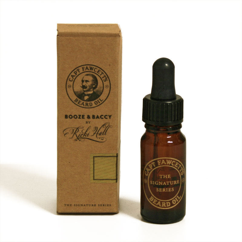 Beard Oil Ricki Hall’s Booze e Baccy 10 ml Captain Fawcett