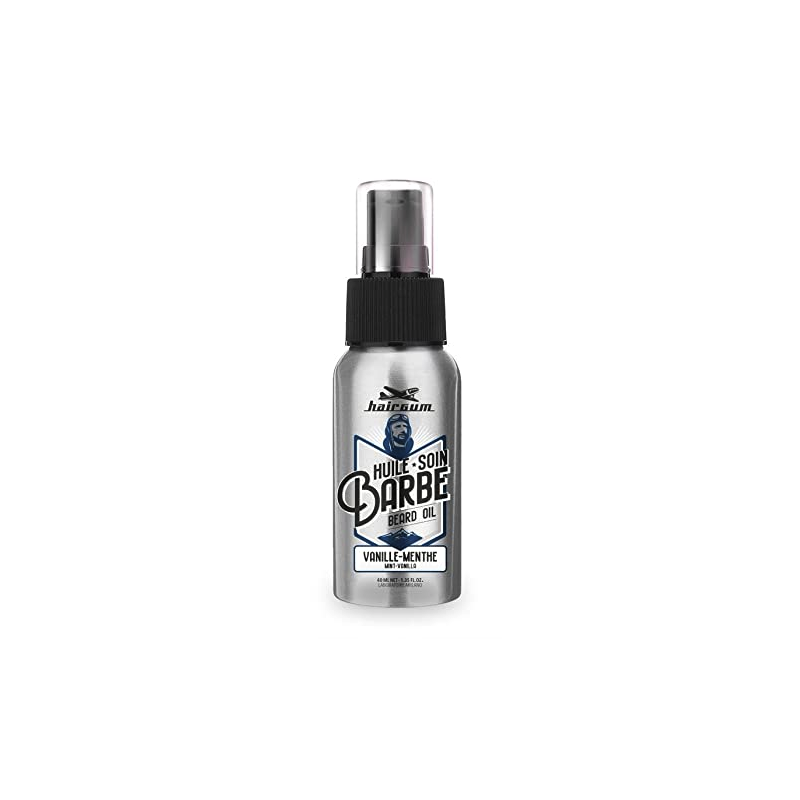 Beard Oil Vanille Menthe Hairgum 40 ml