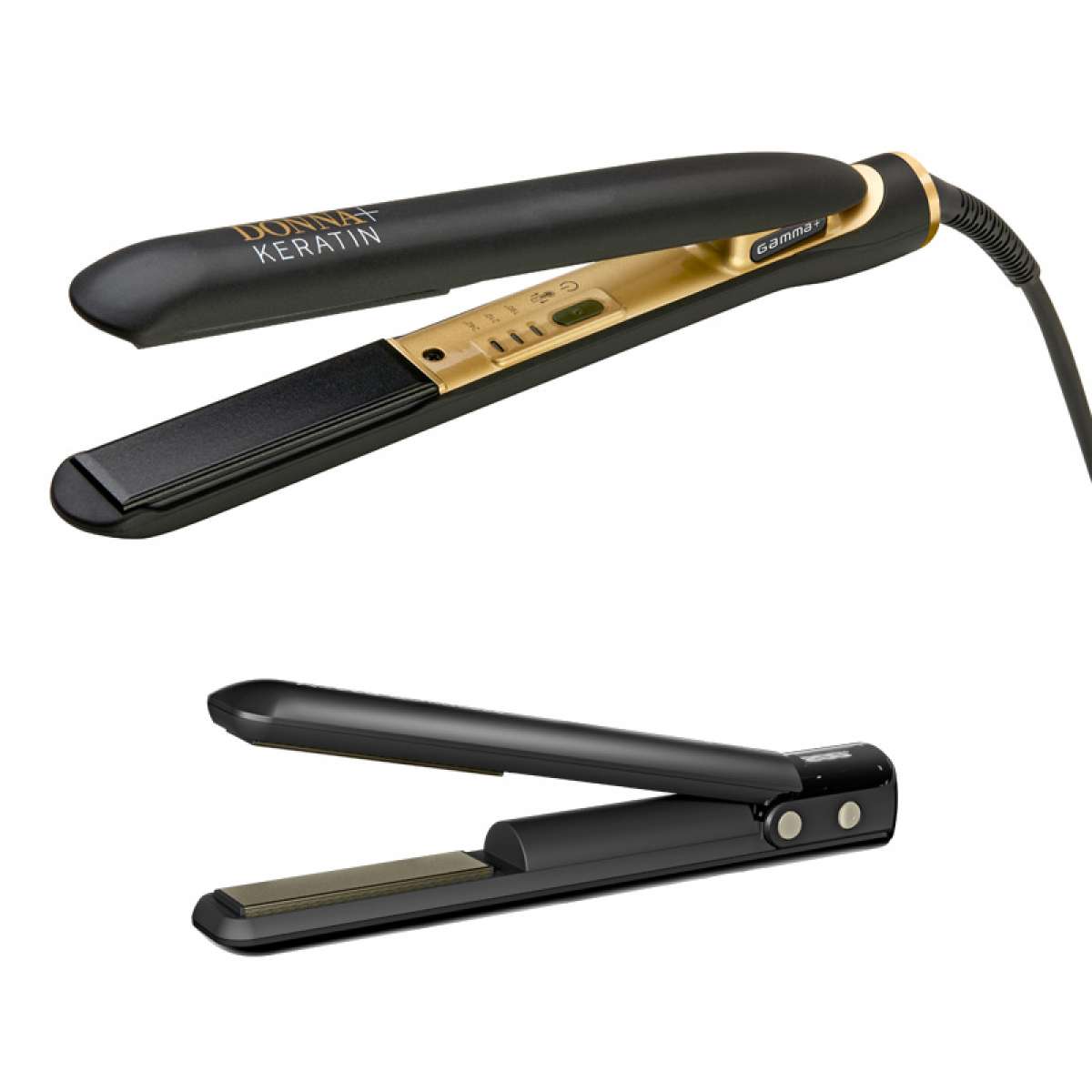 Piastra Donna+ Keratin Glory Nera + Piastra Xceed Cordless Gammapiu