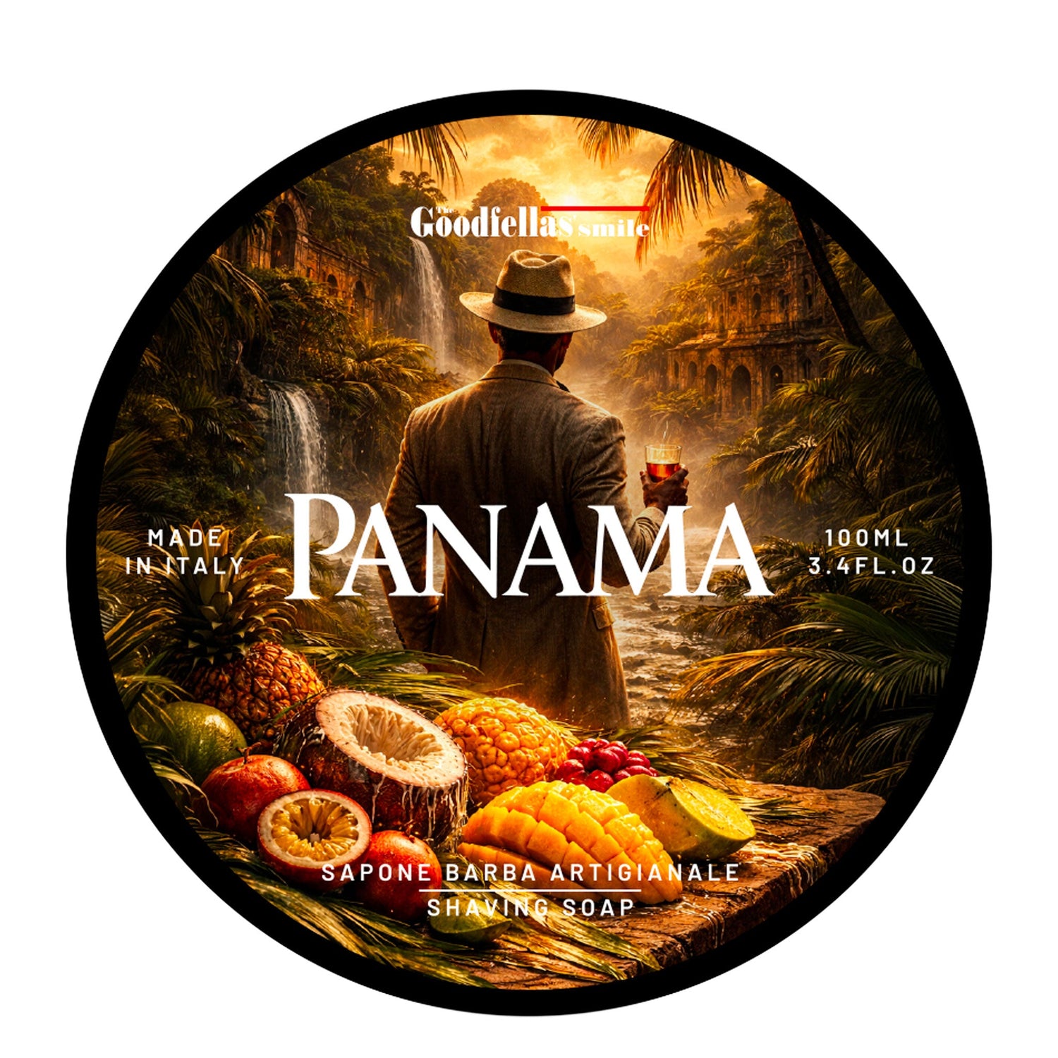 Sapone da Barba Artigianale Panama The Goodfellas Smile 100 ml