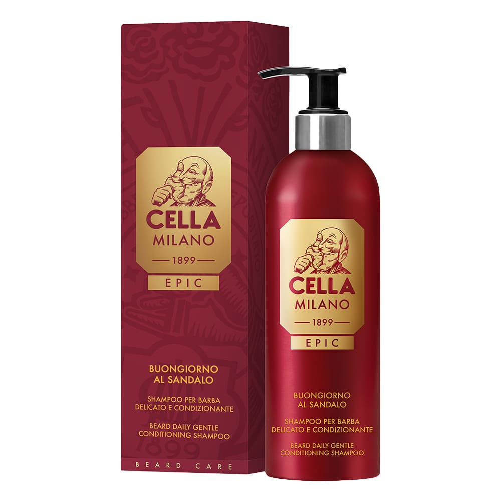 Shampoo Barba Delicato Condiz.Buongiorno Sandalo Beard Care Cella 175 ml